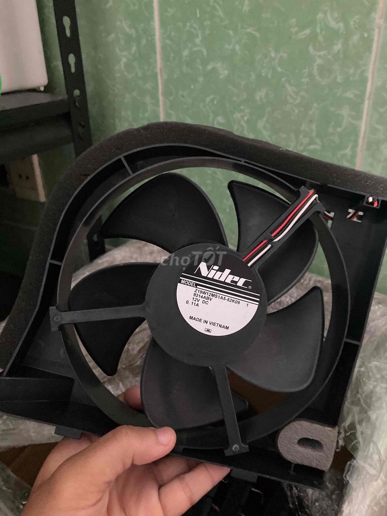 Quạt Nidec không chổi than (Brushless) 12V-0.1A. Mua bán Quạt tại Huyện Hóc Môn Tp Hồ Chí Minh được đăng bởi ansam hình 1
