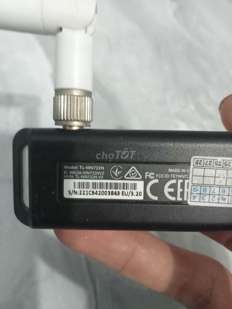USB Wifi TP-Link TL-WN722N Trắng 150Mbps. Mua bán Phụ kiện (Màn hình, Chuột...) tại Huyện Cao Lãnh Đồng Tháp được đăng bởi Lê Phúc Hữu hình 1