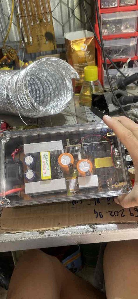 Bộ nguồn nhựa trong suốt. Mua bán Linh kiện (RAM, Card...) tại Quận Ô Môn Cần Thơ được đăng bởi Nhật Hào hình 1