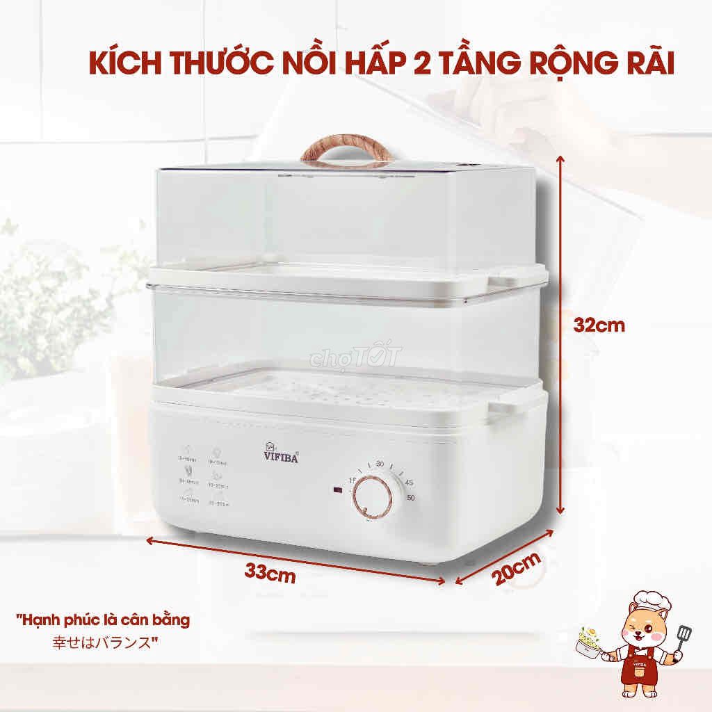 Thanh lý nồi hấp VIFIBA  Mới 99% hấp 1 lần