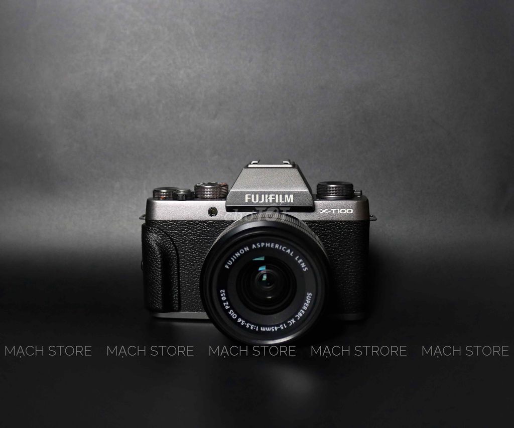 FUJIFILM X-T100 +LENS XC 15-45MM F/3.5-5.6 FULLBOX