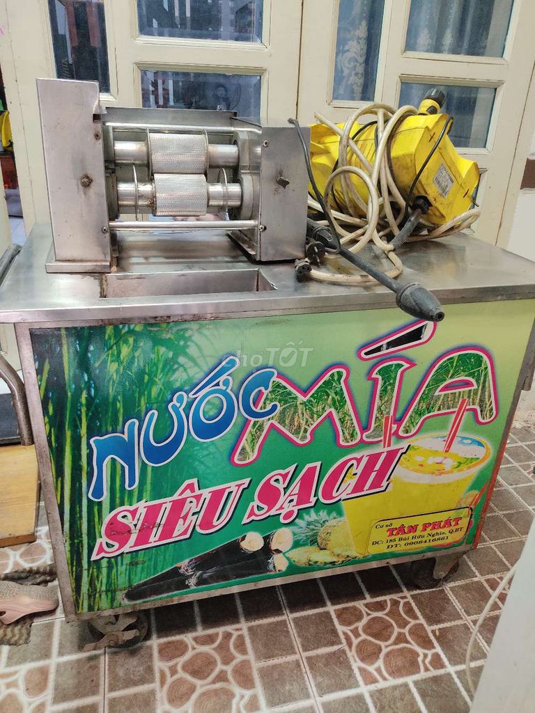 Máy ép mía Tân Phát Thép không gỉ. Mua bán Đồ chuyên dụng, Giống nuôi trồng tại Quận 12 Tp Hồ Chí Minh được đăng bởi Minh Phương  hình 1