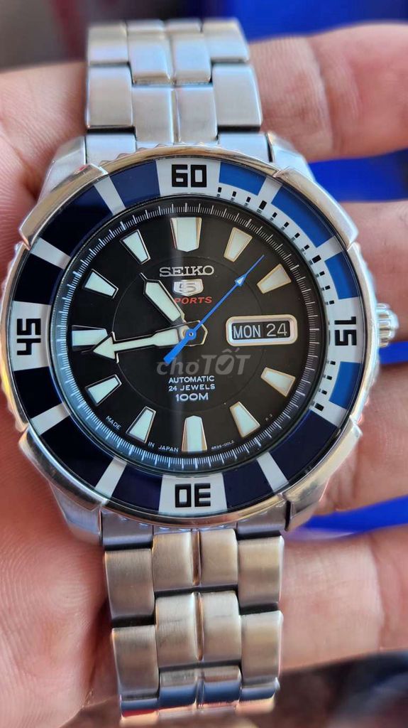 Seiko 5 Sports automatic. Mua bán Đồng hồ tại Thị xã Phú Mỹ Bà Rịa - Vũng Tàu được đăng bởi Phan Quí hình 1