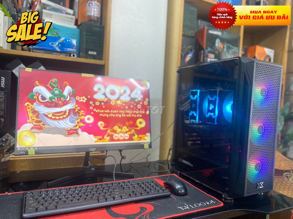 💎Thanh lý PC Giả lập, Game, 3D. RAM 32GB / SSD 256