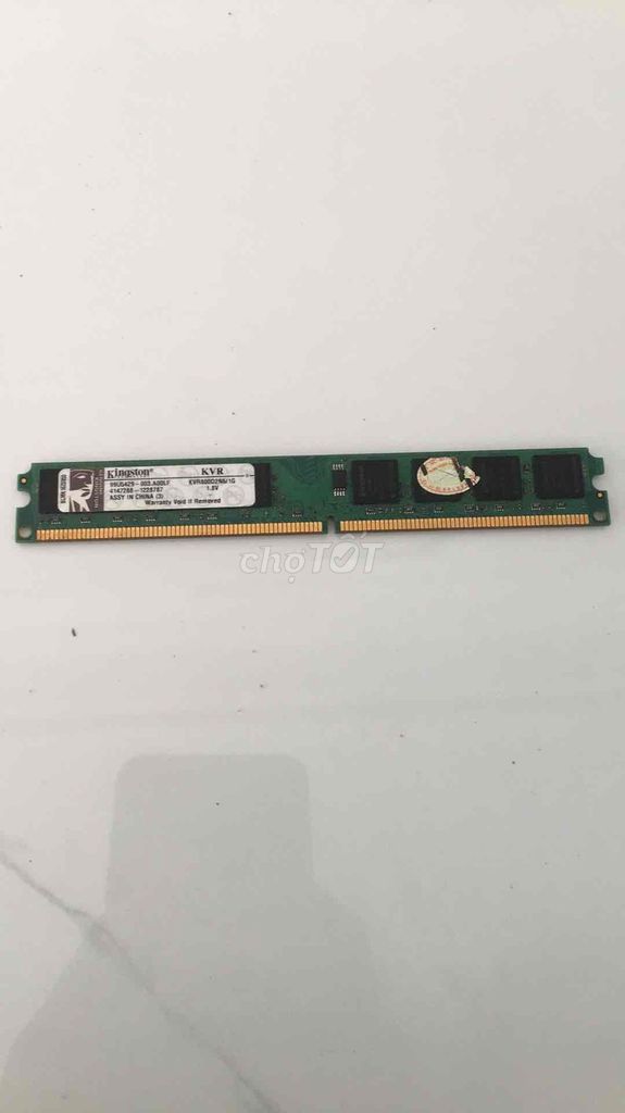 RAM Kingston KVR800D2N6/1G 1GB. Mua bán Linh kiện (RAM, Card...) tại Thành phố Nam Định Nam Định được đăng bởi Thiện hình 1