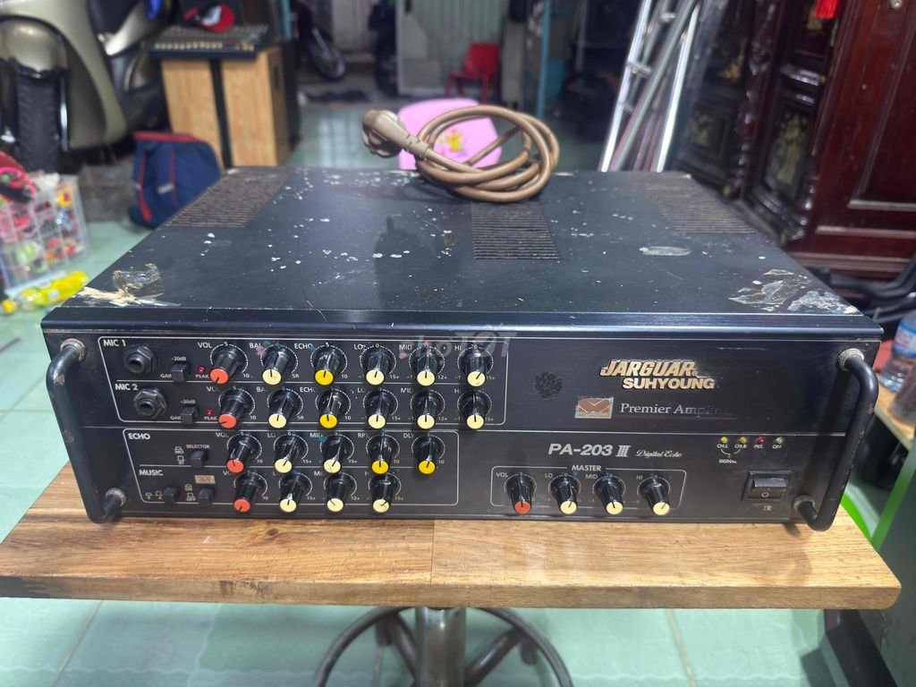 Amply Jarguar Suhyoung PA-203III Đen Hàn Quốc. Mua bán Tivi, Âm thanh tại Quận Bình Thạnh Tp Hồ Chí Minh được đăng bởi Đam mê âm thanh chán thì bán hình 1