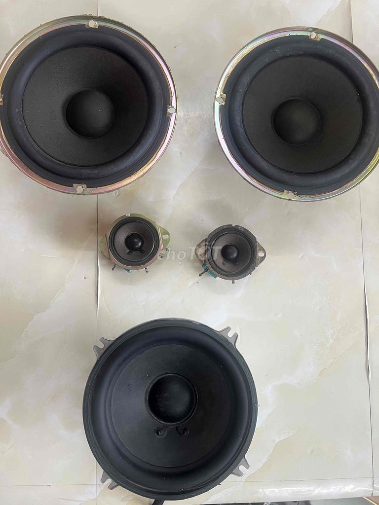 Vài cặp loa Bass treble Sub Sony và JVC