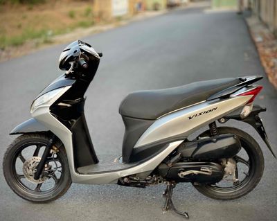Honda Vision 2012. BSTP. Bạc Porscher