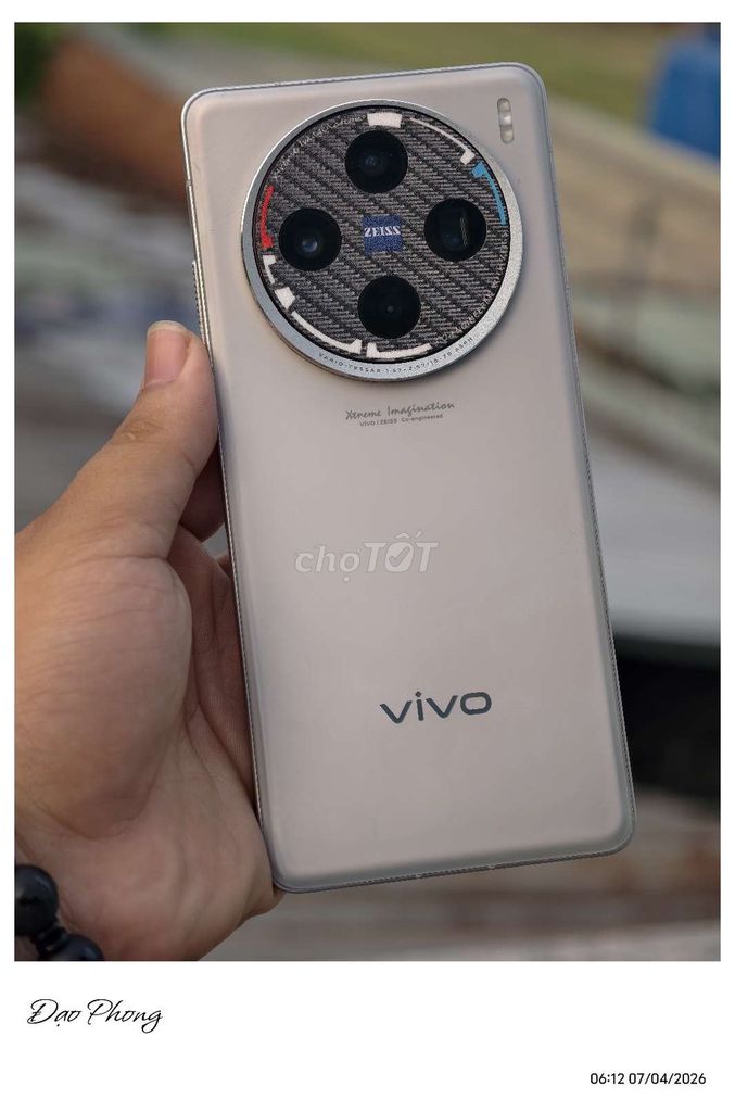 Vivo X100s 256GB Bạc. Mua bán Điện thoại tại Huyện Củ Chi Tp Hồ Chí Minh được đăng bởi Đạo Phong hình 1