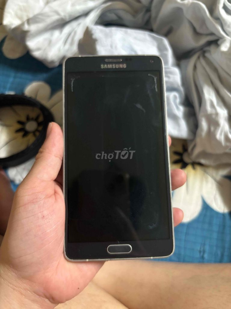 Samsung Note 4 Đen Đã qua sử dụng. Mua bán Điện thoại tại Quận Bình Thạnh Tp Hồ Chí Minh được đăng bởi Kim Khánh  hình 1