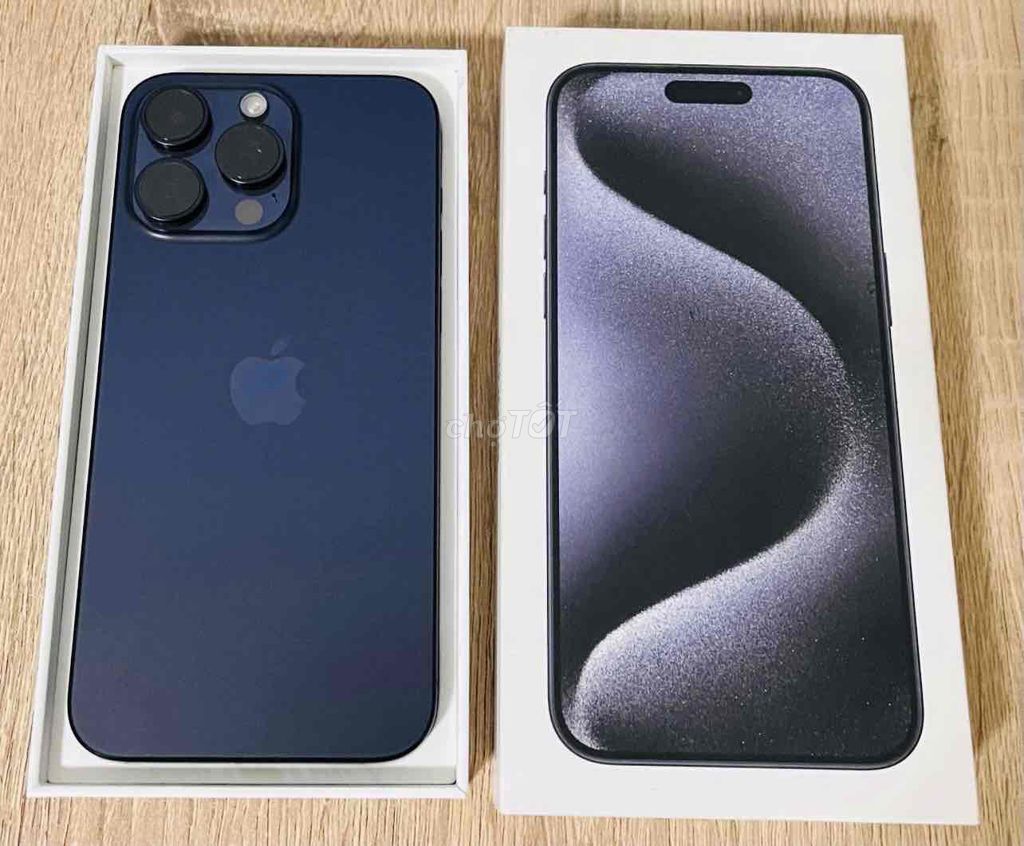 iPhone 15 Pro Max 256GB Blue FULLBOX BH APPLE 2025. Mua bán Điện thoại tại Quận 10 Tp Hồ Chí Minh được đăng bởi iStockHCM hình 1