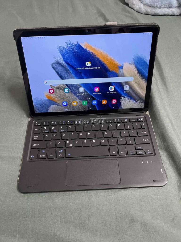Samsung Tab A8 2022 4G Wifi bao da bàn phím. Mua bán Máy tính bảng tại Quận Hai Bà Trưng Hà Nội được đăng bởi Hải Đăng hình 1
