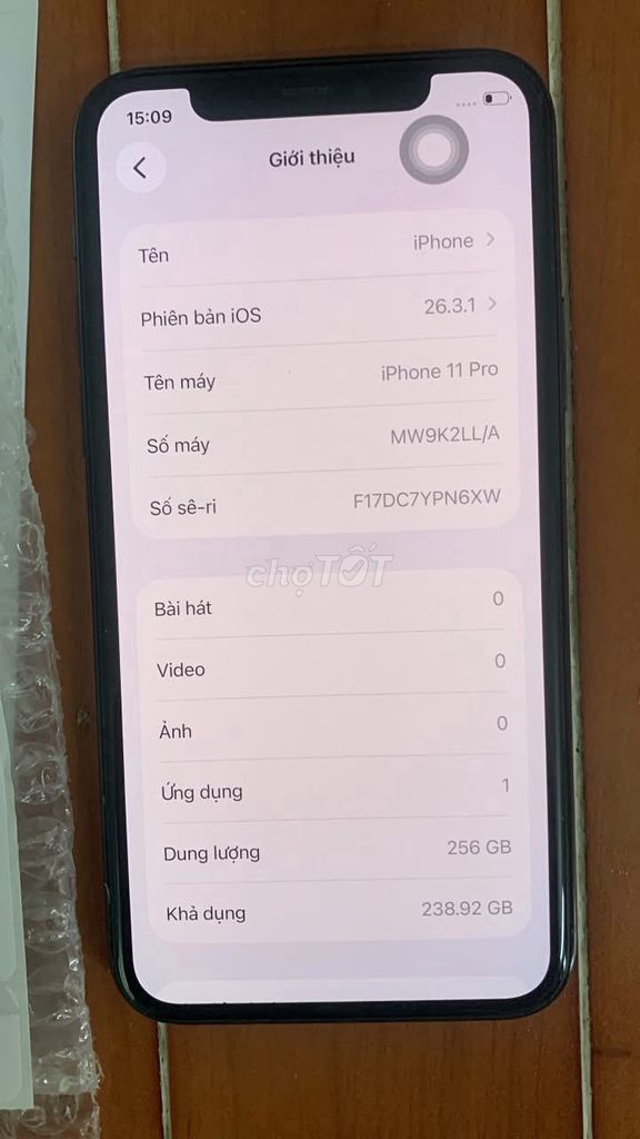 Apple iPhone 11 Pro 256GB Xanh Renewed. Mua bán Điện thoại tại Quận Cầu Giấy Hà Nội được đăng bởi Nguyen Duong hình 1