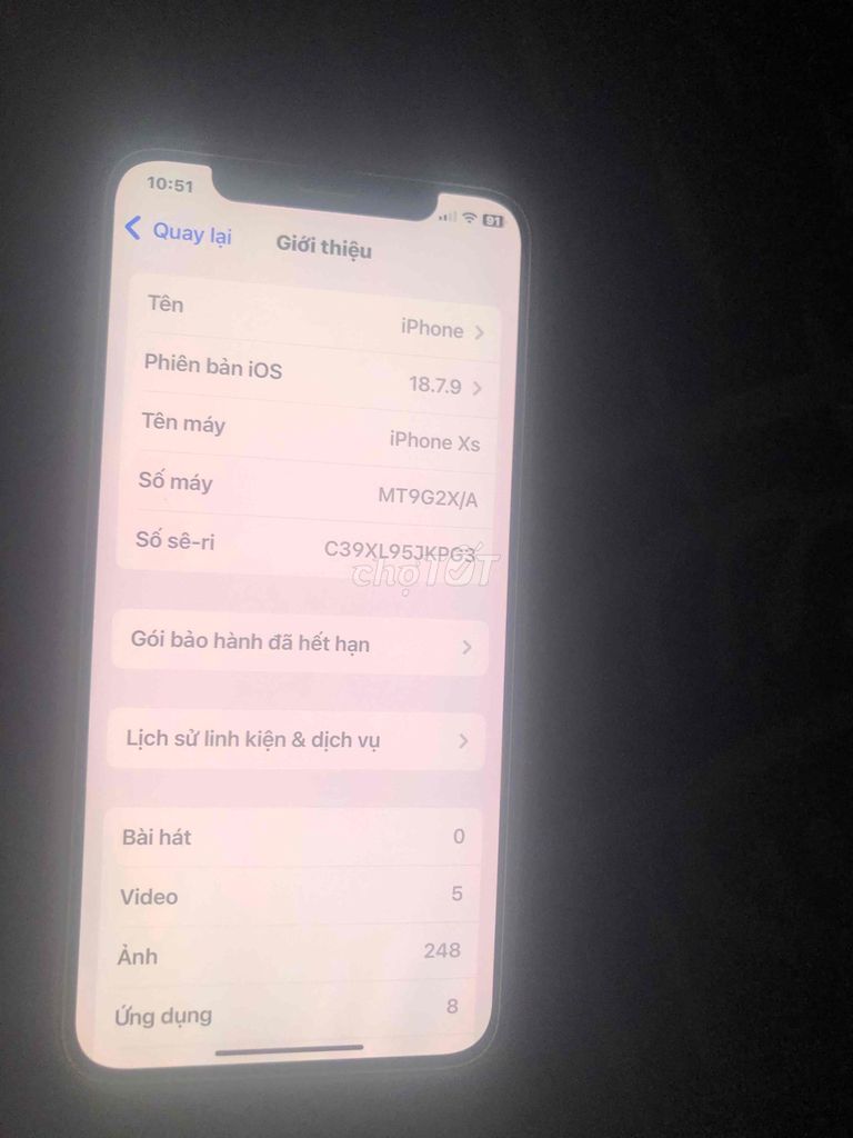 iPhone Xs 64GB Đã qua sử dụng. Mua bán Điện thoại tại Huyện Long Điền Bà Rịa - Vũng Tàu được đăng bởi Toi La Toi hình 1