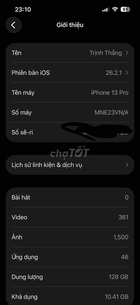 cần gl qua 14pro. Mua bán Điện thoại tại Quận Bình Thạnh Tp Hồ Chí Minh được đăng bởi Trịnh Thắng hình 1
