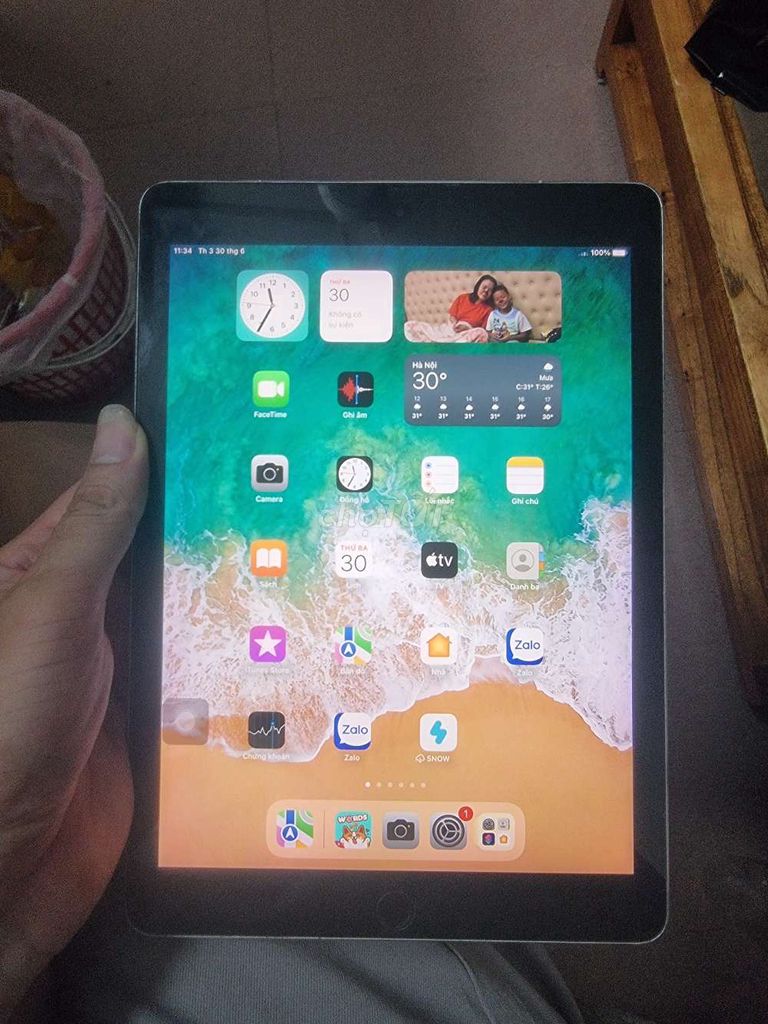 Apple iPad Pro 9.7 Wifi, 4G Bạc 32GB. Mua bán Máy tính bảng tại Quận Thanh Xuân Hà Nội được đăng bởi Tan hình 1