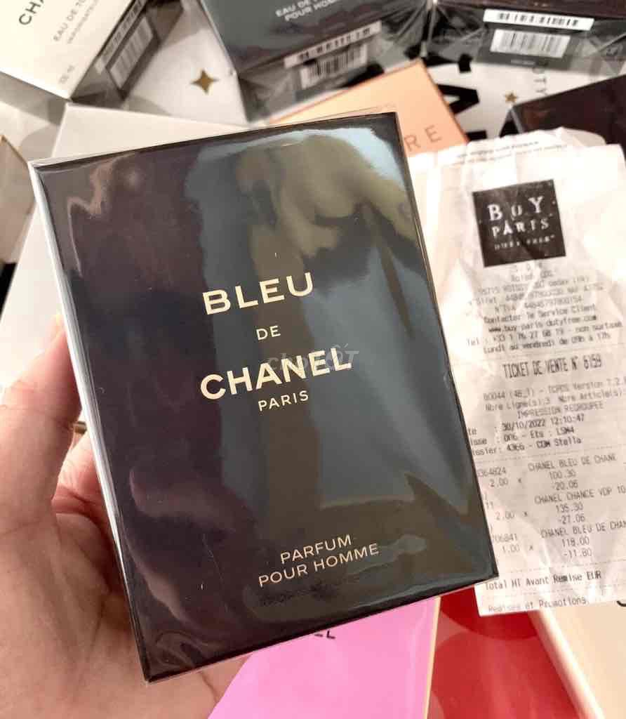 Hàng Hiếm Nha Blue De Chanel Nam Chuẩn Auth Nha