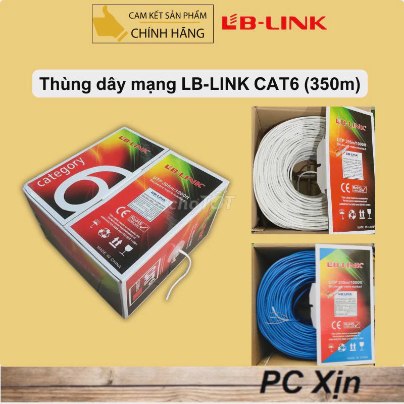 Dây mạng LB-LINK CAT6 8 lõi, bấm mét lẻ. Mua bán Phụ kiện (Màn hình, Chuột...) tại Quận Thanh Khê Đà Nẵng được đăng bởi  LAPTOP pc  hình 1