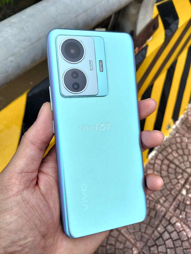 Vivo T1 5G 6-128G Xanh ngọc. Mua bán Điện thoại tại Quận Bắc Từ Liêm Hà Nội được đăng bởi Tuan Kiet hình 1