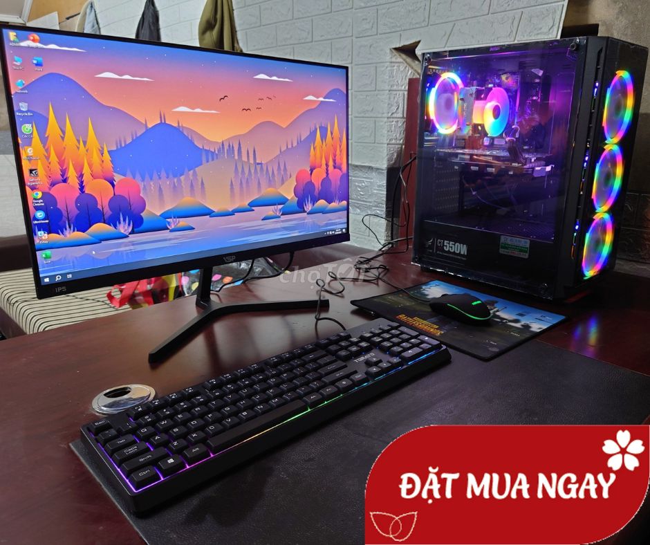 📛Bộ PC Mới. H610/ i3 i5 12Th. Ram 8GB. SSD 128GB.