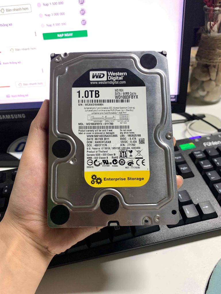 hdd black 1tb