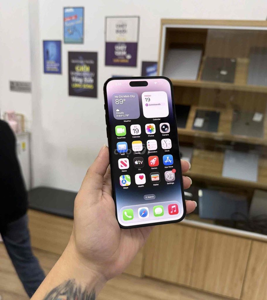 Apple iPhone 14 Pro Max 1TB Đen. Mua bán Điện thoại tại Quận Đống Đa Hà Nội được đăng bởi KT Hà Nội Mobile hình 1