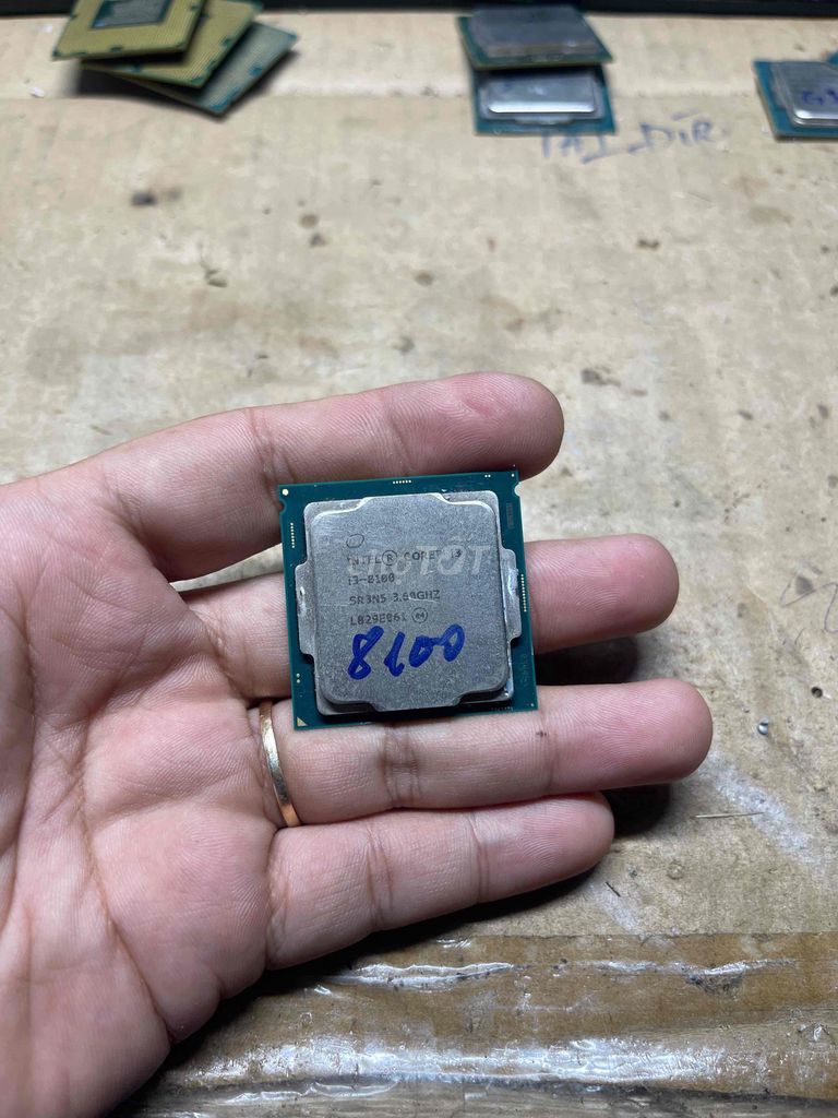 CPU Intel Core i3-8100 Socket 1151v2. Mua bán Linh kiện (RAM, Card...) tại Quận Cái Răng Cần Thơ được đăng bởi Bán lẻ hình 1