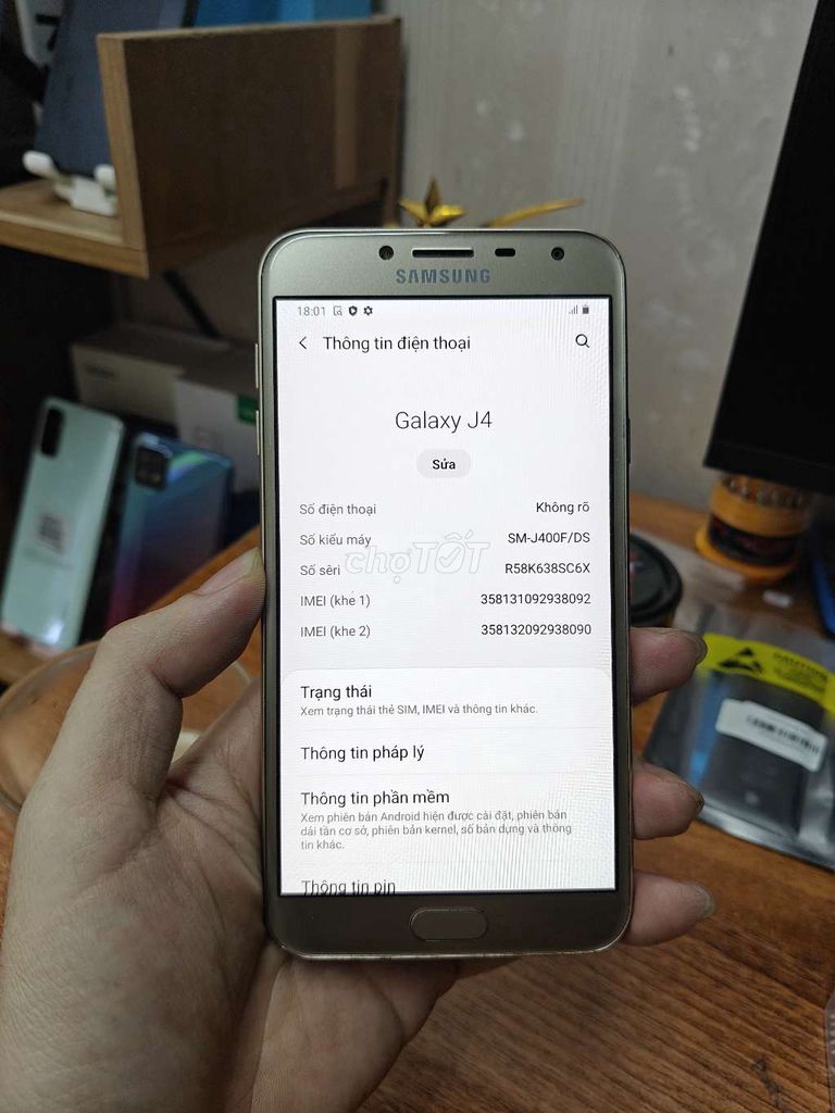 Samsung j4 zin nguyên bản , rất đẹp