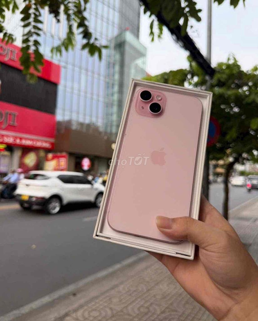 iPhone 15 Plus 128GB Hồng 98% JA Zin 98. Mua bán Điện thoại tại Quận 3 Tp Hồ Chí Minh được đăng bởi Nam Á Mobile hình 1