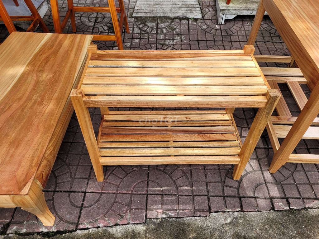 KỆ GỖ TỰ NHIÊN 2 TẦNG VÀ 3 TẦNG. Mua bán Tủ, kệ gia đình tại Thành phố Kon Tum Kon Tum được đăng bởi Đăng Khoa Kon Tum hình 1