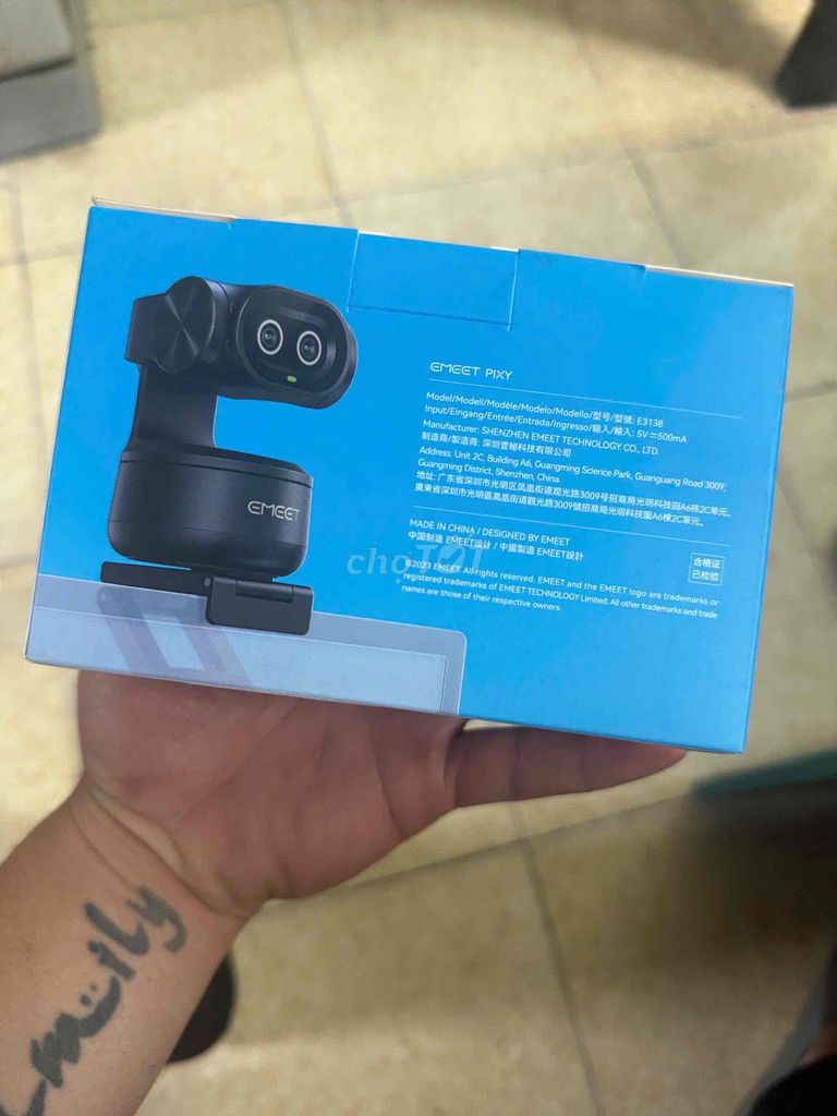 webcam kép Emeet Pixy theo doi ai 4k. Mua bán Máy ảnh, Máy quay tại Quận Hoàn Kiếm Hà Nội được đăng bởi Bùi Ngọc Tùng hình 1