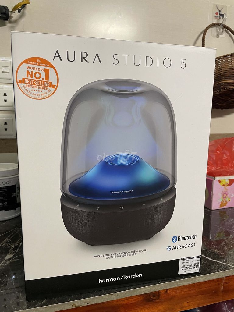Loa Bluetooth Harman Kardon Aura Studio 5 Đen. Mua bán Tivi, Âm thanh tại Quận Tây Hồ Hà Nội được đăng bởi Quang Hải Trần hình 1