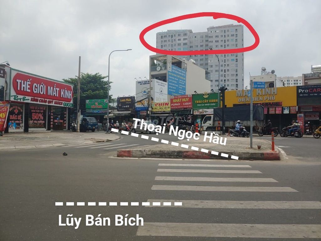 Cho thuê căn hộ 2pn full nt chung cư sài gòn town Thoại Ngọc Hầu