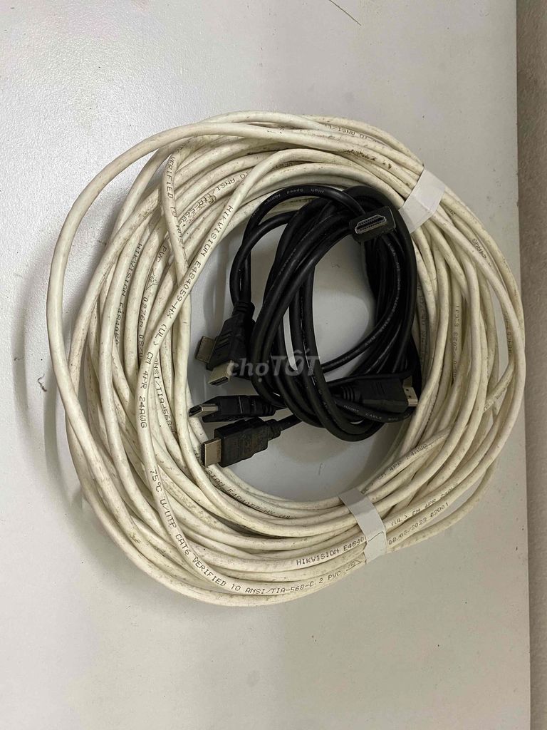Dây mạng Hikvision Cat6 20m Trắng. Mua bán Phụ kiện (Màn hình, Chuột...) tại Quận Thanh Xuân Hà Nội được đăng bởi Nguyễn văn chiến hình 1