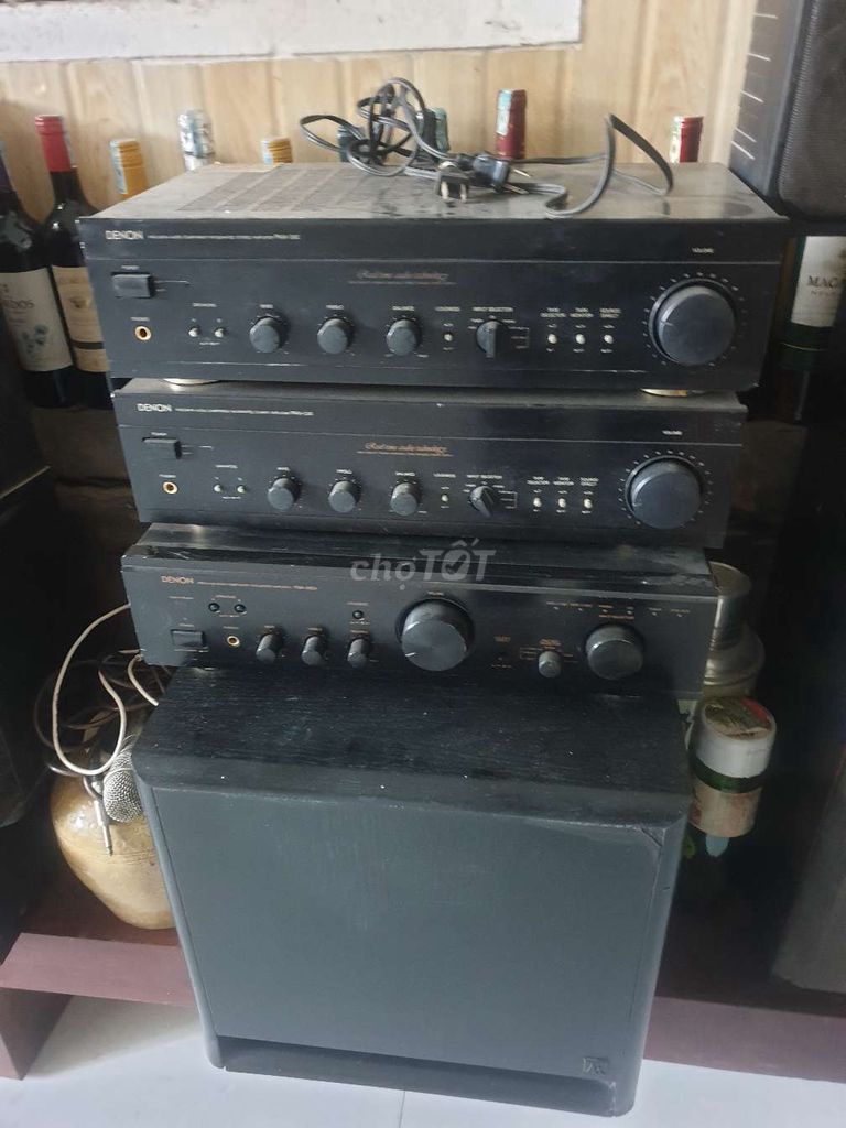 Bán AmLy Denon 390 và 390 IV và 780D điện 110v. Mua bán Tivi, Âm thanh tại Quận Hải Châu Đà Nẵng được đăng bởi Tiến 43 tuổi hình 1