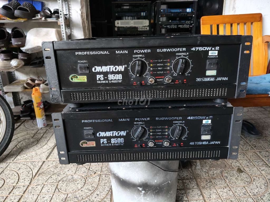 OMATON PS-8500 Cục đẩy công suất Đen Nhật Bản. Mua bán Tivi, Âm thanh tại Thành phố Vũng Tàu Bà Rịa - Vũng Tàu được đăng bởi âm thanh trường vũ hình 1