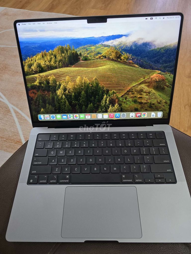 Macbook pro 14" M1 2021 M1/32G/512G đẹp như mới