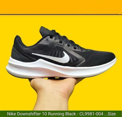 Nike Downshifter 10 Running Black chính hãn g