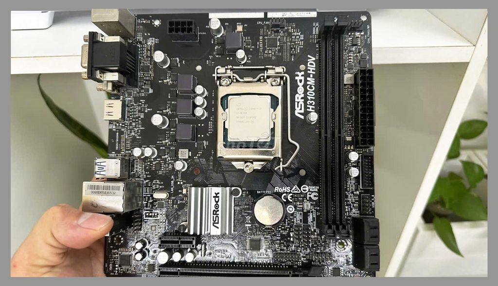 Bán combo nguyên rin H310 Chip I5 8500 BH1TH