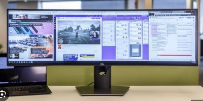 Màn Dell 49inch U4919DW NEW FULL box mà giá 2ND. Mua bán Phụ kiện (Màn hình, Chuột...) tại Quận Hoàng Mai Hà Nội được đăng bởi Sơn SpeedComputer 