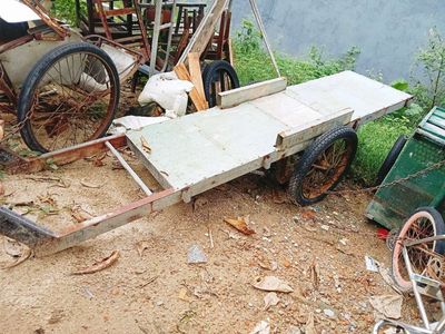 Thép toàn bộ xe Bò Lôi đang kéo hàng hóa chạy êm. Mua bán Phương tiện khác tại Quận Cẩm Lệ Đà Nẵng được đăng bởi Triều