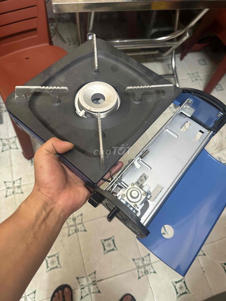 Bếp ga mini Iwatani ZB-1 Xanh Di động. Mua bán Bếp, lò, đồ điện nhà bếp tại Quận Hoàng Mai Hà Nội được đăng bởi Ngô Hồng Kiểm hình 1