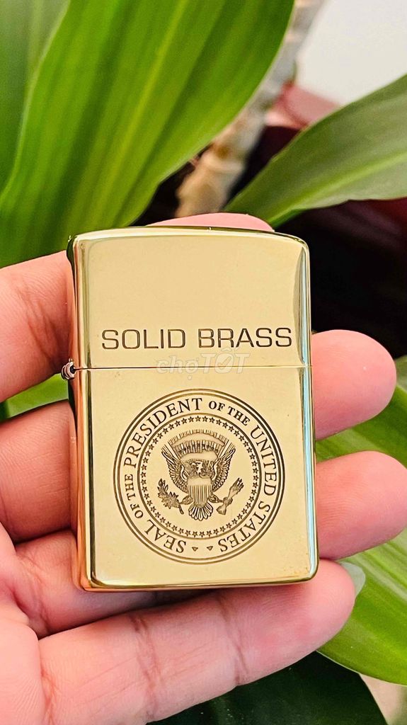 Bật lửa Zippo Đồng khối Vàng Mỹ. Mua bán Đồ sưu tầm, đồ cổ tại Quận Bình Thuỷ Cần Thơ được đăng bởi Quốc Khải Cần Thơ hình 1