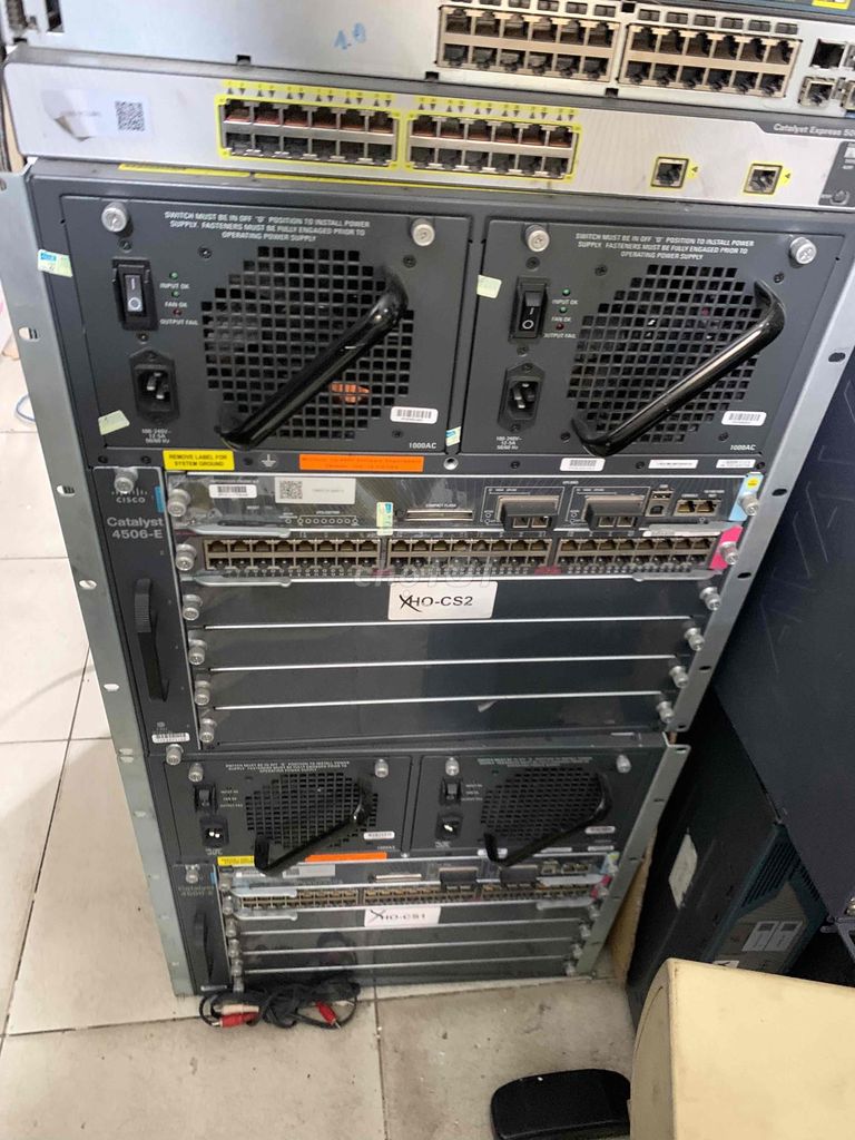 cisco thanh lý 4506e khá mới