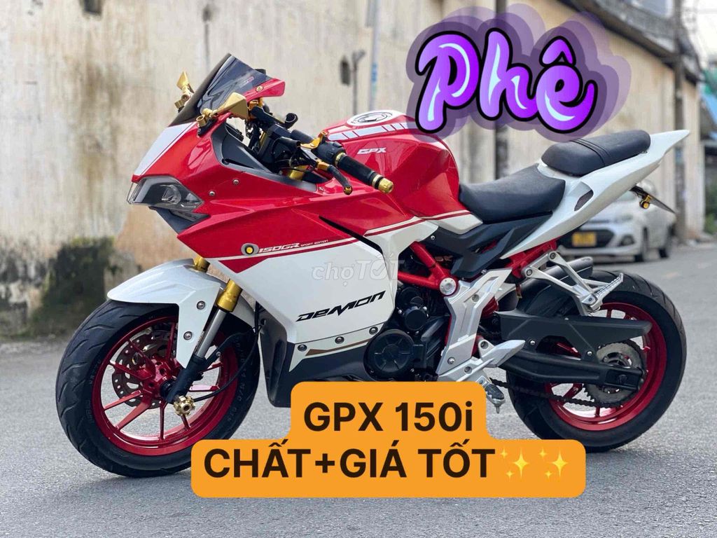 [SIÊU LƯỚT]👉 Motor GPX 150GR 2020 CỰC ĐẸP👉PHƯỢC OK