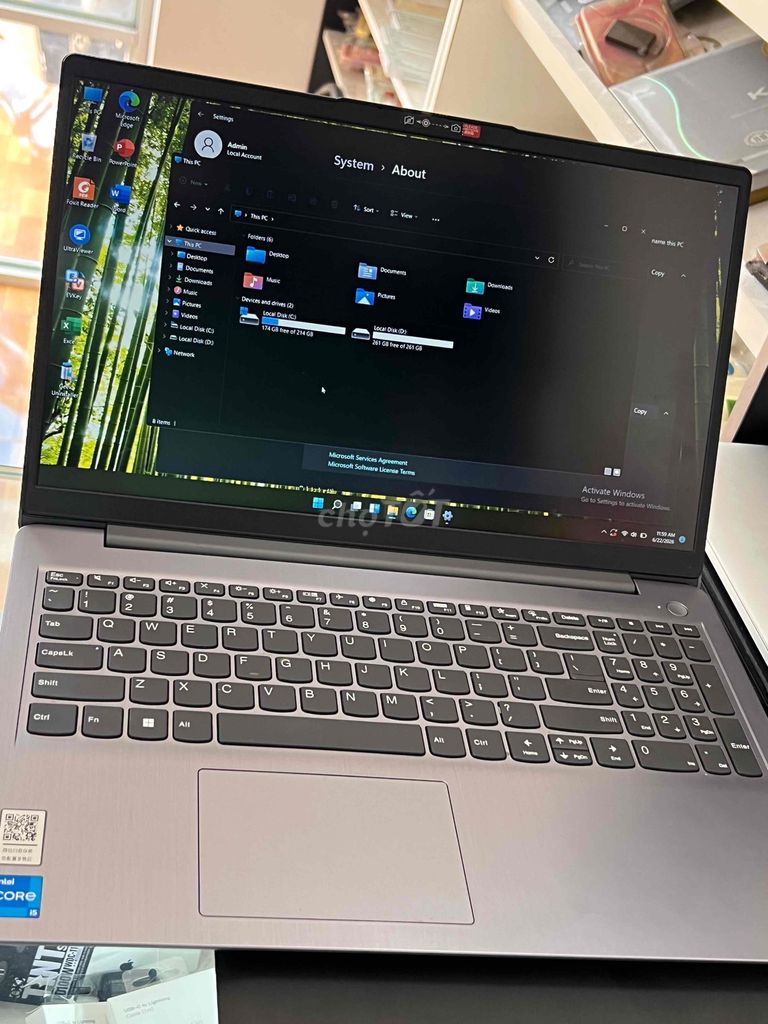 Lenovo Ideapad 15sitl i5 8GB/512GB Xám. Mua bán Laptop tại Quận Bình Thạnh Tp Hồ Chí Minh được đăng bởi Đông Mobile hình 1