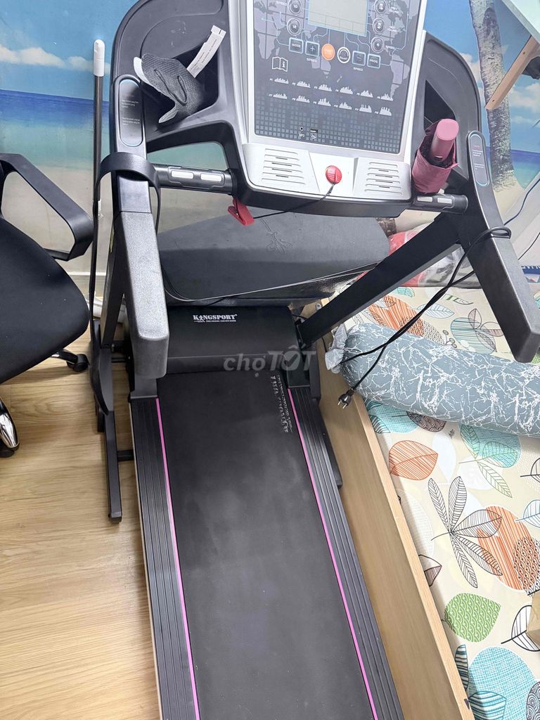 Máy chạy bộ Kingsport BK-2038 Đen. Mua bán Đồ thể thao, Dã ngoại tại Huyện Bình Chánh Tp Hồ Chí Minh được đăng bởi quocvinh hình 1