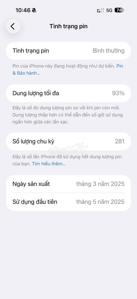 Apple iPhone 16 Pro Max Gold sa mạc Nguyên zin. Mua bán Điện thoại tại Quận Bình Tân Tp Hồ Chí Minh được đăng bởi Duy Tân hình 1
