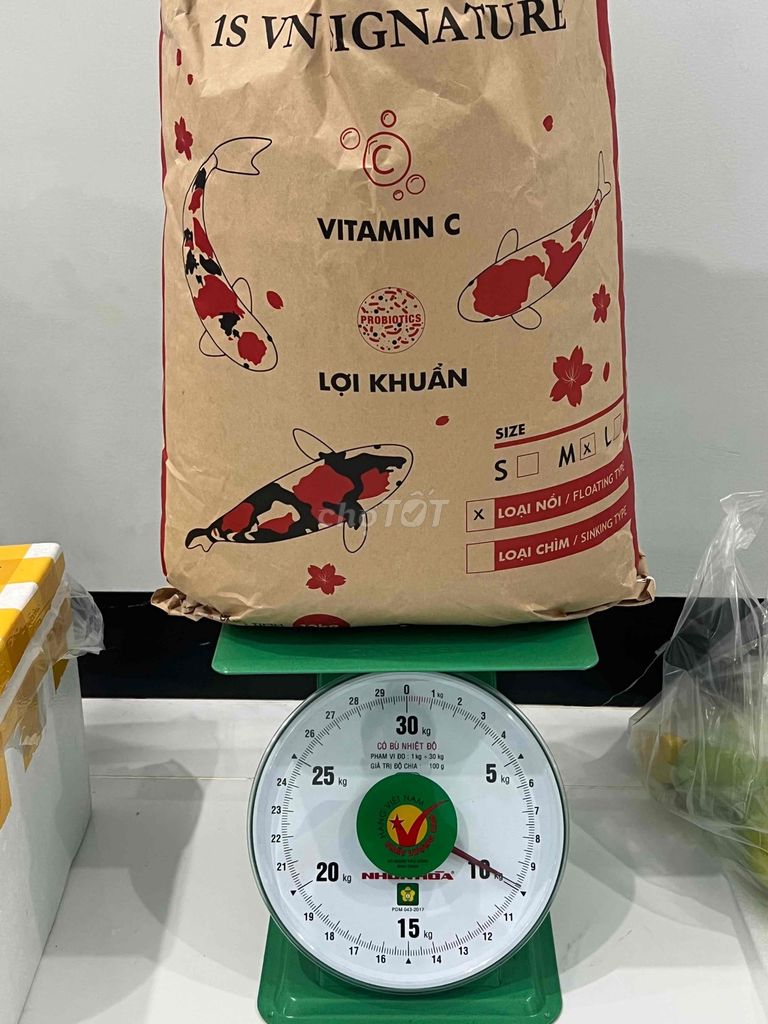 Thức ăn cá Koi 1S Signature 10kg. Mua bán Phụ kiện, Thức ăn, Dịch vụ tại Thành phố Biên Hòa Đồng Nai được đăng bởi Duy Linh hình 1