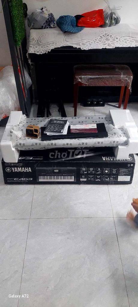 Đàn organ Yamaha Psr E463 mới 99% nguyên cả thùng